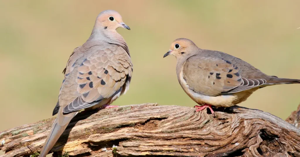 A Pair of Mourning Doves